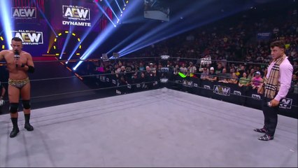 Ricky Starks just out-promo’d MJF tonight.