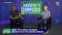 Ricardinho conta sobre início da Copa do Mundo quando estava de férias e sua estreia pelo Brasil.mp4