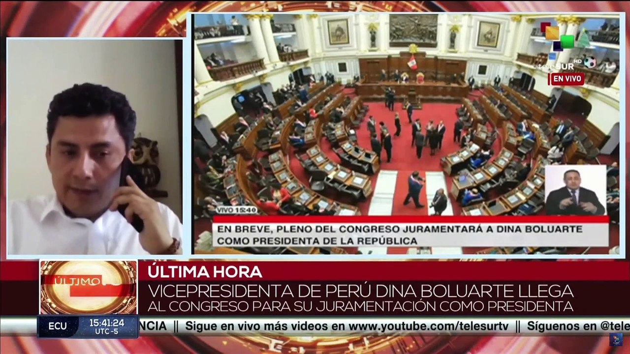 Walter Vargas: “El cierre del Congreso peruano reflejaba el sentir de un sector importante de la población”