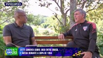 Ex-goleiro comenta sobre jogo entre Brasil e Suécia durante a Copa de 1994.mp4