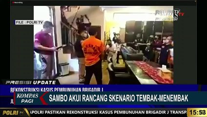 Momen Sambo Akui Dirinyalah yang Rancang Skenario Tembak Menembak di Duren Tiga!