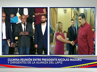 Gobierno y Alianza del Lápiz reafirman voluntad de diálogo para consolidar la soberanía nacional