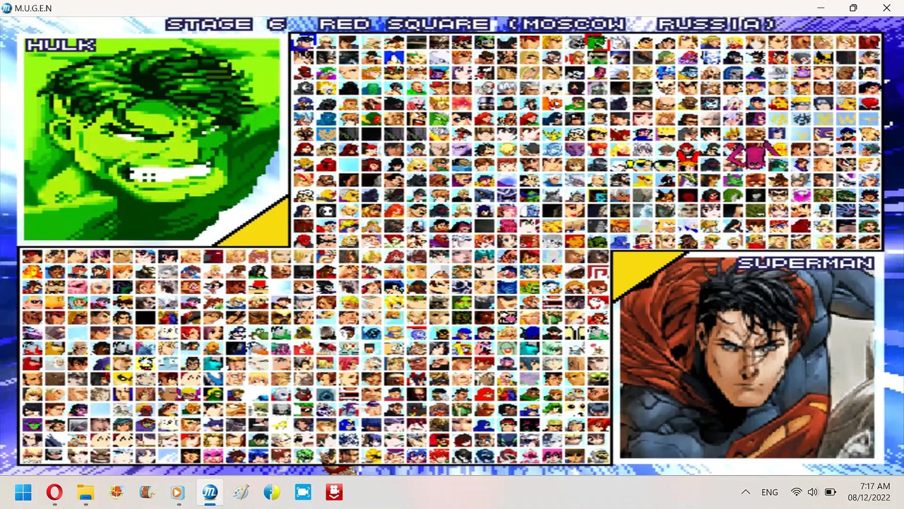MUGEN - Hulk vs Superman