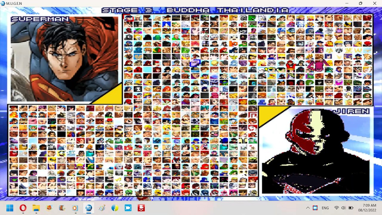MUGEN - Superman vs Jiren