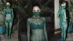 Urfi Javed Transparent Net Dress New Look Viral, कहां "ये तो मछरदानी" । Boldsky *Entertainment