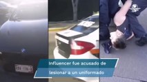 Policías de Naucalpan someten a famoso tiktoker dedicado a exponer corrupción