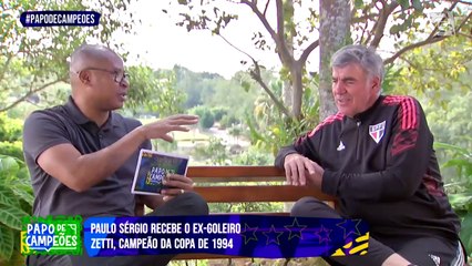 Papo de Campeões Episódio 16: Zetti - A Jornada do Goleiro Lendário ⚽