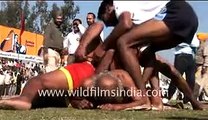 Wrestling at Rural Olympics in Punjab