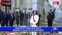 Dina Boluarte tras juramentar como presidenta: 