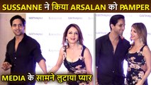 Wow? Hrithik's Ex-Wife Sussanne Khan Pampers Her BF Arsalan Goni, Walk Hand In Hand