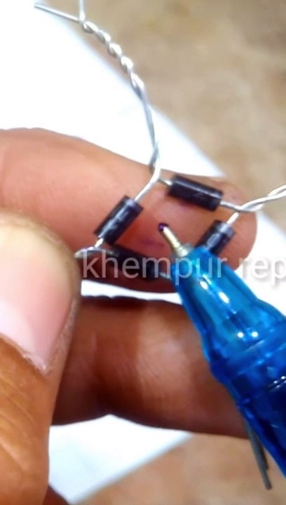 Kisi Bhi Jhalar ka Bridge Rectifier Kaise Banaen | bridge rectifier | jhalar