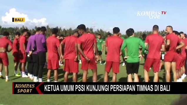 Jelang Piala AFF, Ketua Umum PSSI Kunjungi Persiapan Timnas di Bali!