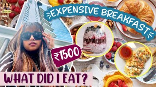 Four Seasons Breakfast Vlog | What Did I Eat | Chaitra Vasudevan