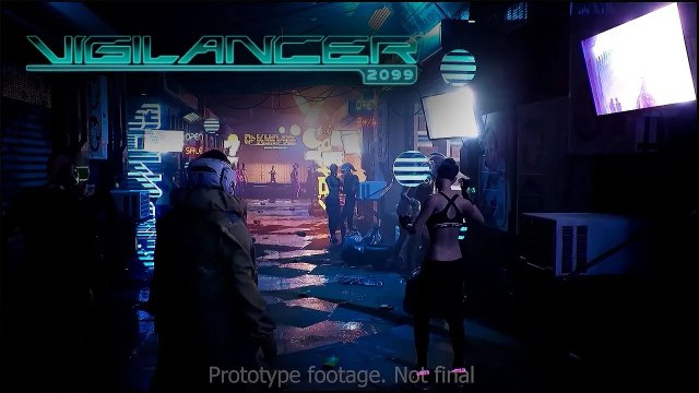 VIGILANCER 2099 Cyberpunk Bounty Hunting Gameplay