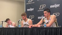 Purdue players following 85-66 win over Hofstra