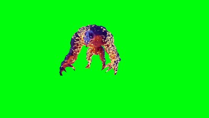 temple run monster running volcano island green screen effect