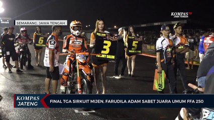 Final TGA Sirkuit Mijen, Farudila Adam Sabet Juara Umum FFA 250
