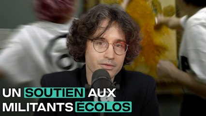 Le soutien aux militants écologistes de Mathieu Slama