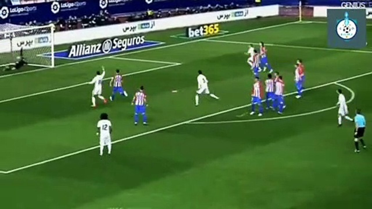 Ronaldo beat freekick