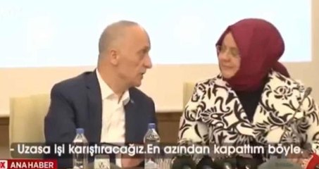 "Asgari ücrette kırmızı çizgimiz 7 bin 785 lira" diyen sendika başkanının 3 yıl önceki mikrofon kazası yeniden gündemde