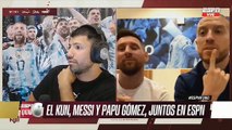 El nuevo 'look' del Papu y las bromas de Messi y a Agüero: 