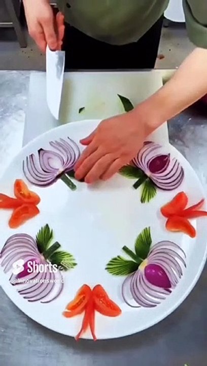 The art of food plating #shorts #shortsvideo #viral #video #innovationhub