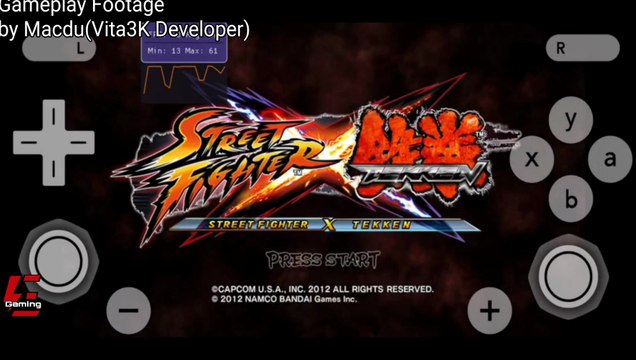 Street Fighter X Tekken Gameplay Vita3K Emulator Android