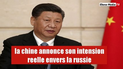 urgent : xi-Jinping fait une révélation capitale sur ses intensions envers Moscou