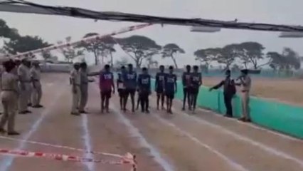 మహబూబ్ నగర్: ఇందులో నెగ్గితేనే ఉద్యోగం.. పర్యవేక్షిస్తున్న ఎస్పీ