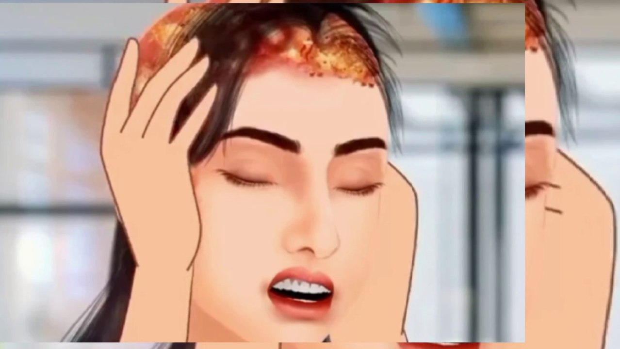 ASMR treatment for head lice and leg nails//ASMR treatment for acne//