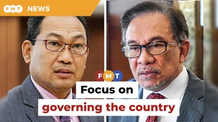 You’re not in the opposition now, stop your attacks, Anwar told