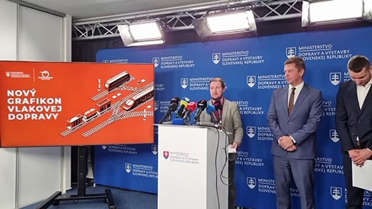 ZÁZNAM: A. Doležal: Nový grafikon zvýši intenzitu regionálnych vlakov a zrýchli diaľkové
