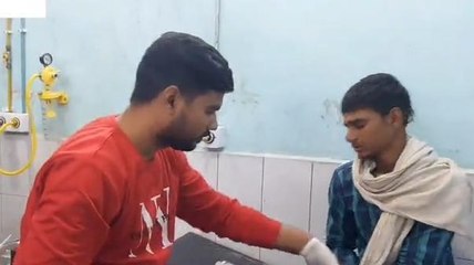 लखीसराय: शादी समारोह में युवक के हाथ में ब्लास्ट किया पटाखा, हुआ जख्मी