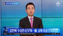 ‘네 손가락’ 수신호 김만배…검찰청 CCTV에 딱 걸렸다
