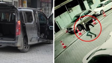 Milyonluk kapkaç kamerada! Güpegündüz 7.5 milyon TL'sini alıp götürdüler