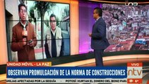 Alertan riesgo en cinco de las 10 zonas autorizadas para construcciones irrestrictas en La Paz