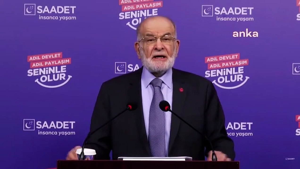 Karamollaoğlu: Bu ülkenin bir "üç harfliler sorunu" vardır, O üç harfliler de AKP’dir, MHP’dir ve maalesef RTE’dir!