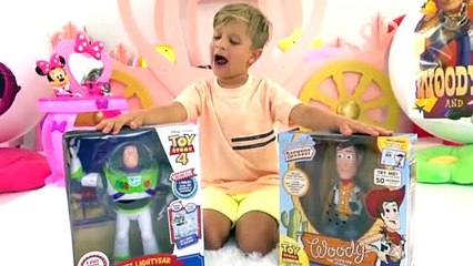 Diana and Roma play with toys & Giant Surprise Eggs