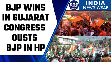 Télécharger la video: Assembly polls: BJP wins in Gujarat, while Congress ousts BJP in Himachal |Oneindia News*News