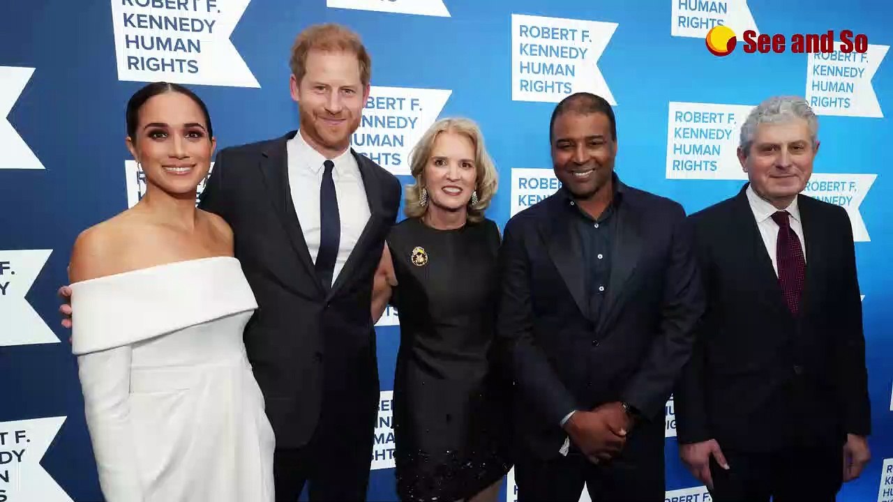 Filmreifer Auftritt von Herzogin Meghan und Prinz Harry in New York
