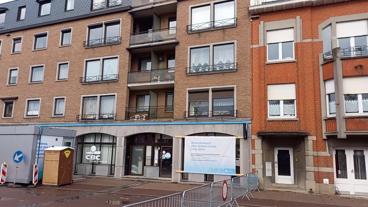 Evacuation d'un immeuble à Welkenraedt