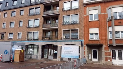 Evacuation d'un immeuble à Welkenraedt