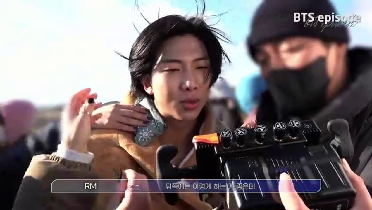 BTS Episode RM 들꽃놀이 with 조유진 MV Shoot Sketch [ENG SUB] BTS 방탄소년단