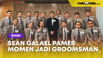 Sean Galael Pamer Momen Jadi Pendamping Pengantin, Chelsea Islan dan Rob Clinton Resmi Menikah