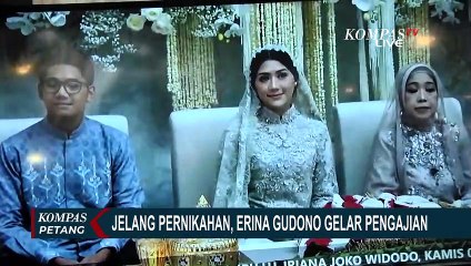 Penampilan Calon Mantu Presiden Jokowi, Erina Gudono saat Gelar Pengajian Jelang Pernikahan