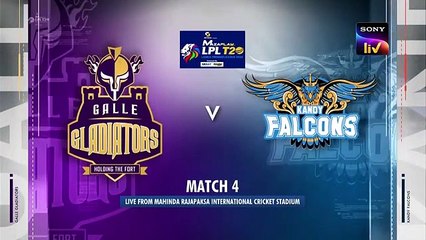 Galle Gladiators vs Kandy Falcons Highlights Lanka Premier League 2022