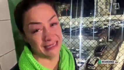 Veja depoimento de torcedora afetada por confusão entre torcedores em Curitiba