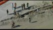 Florida beach erosion from hurricanes uncover wooden ship from 1800s