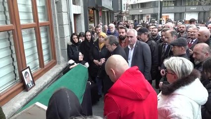 Spor Yazarı Cevat Kol'un cenazesi toprağa verildi