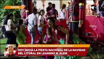 Hoy inicia la Fiesta Nacional de la Navidad del Litoral en Leandro N. Alem